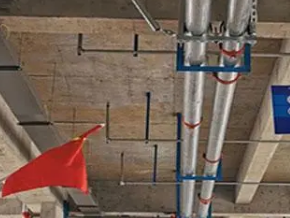 云安管廊支架的安装方法
